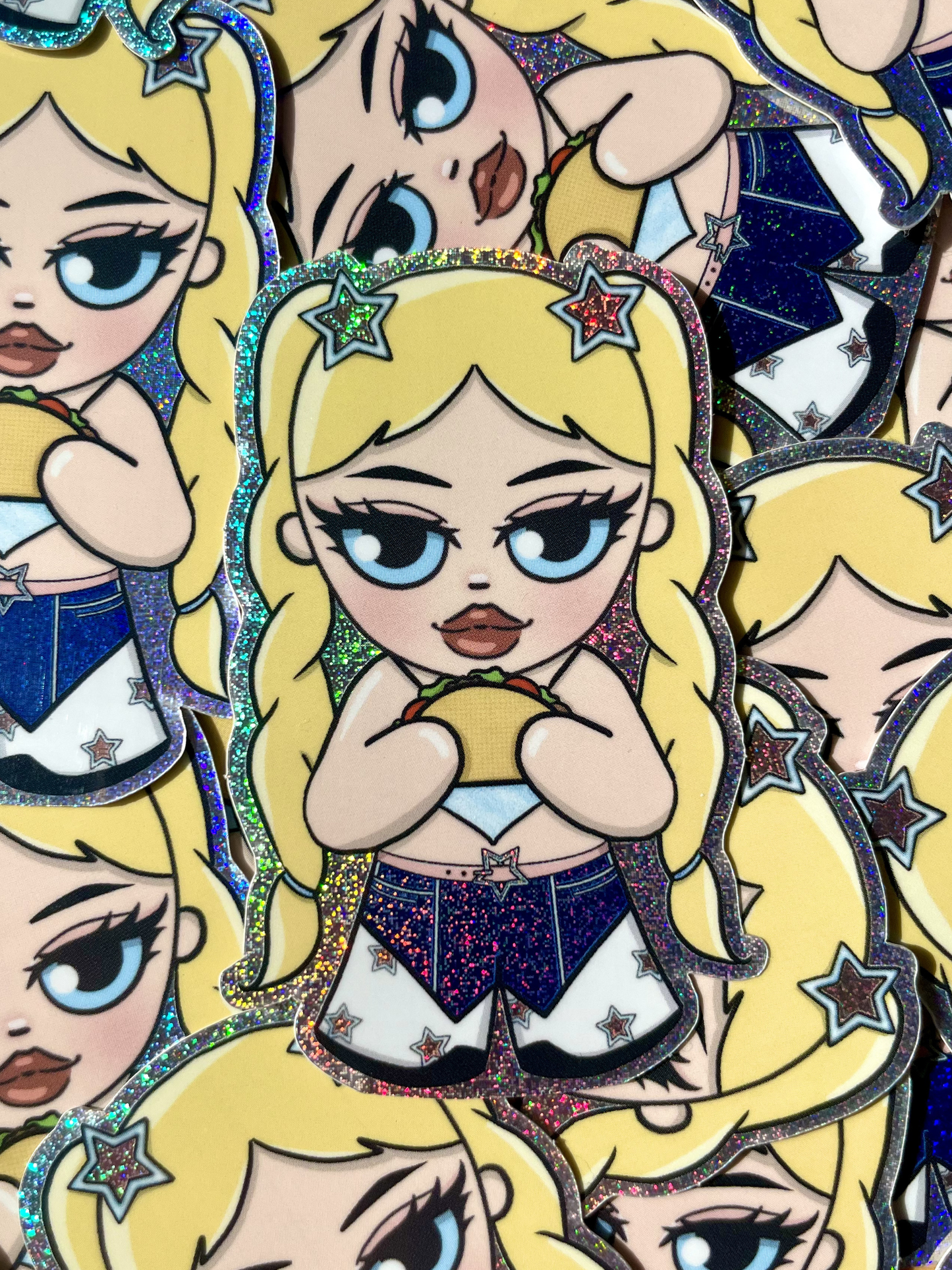 Bubbles PowerPuff Girls Sticker