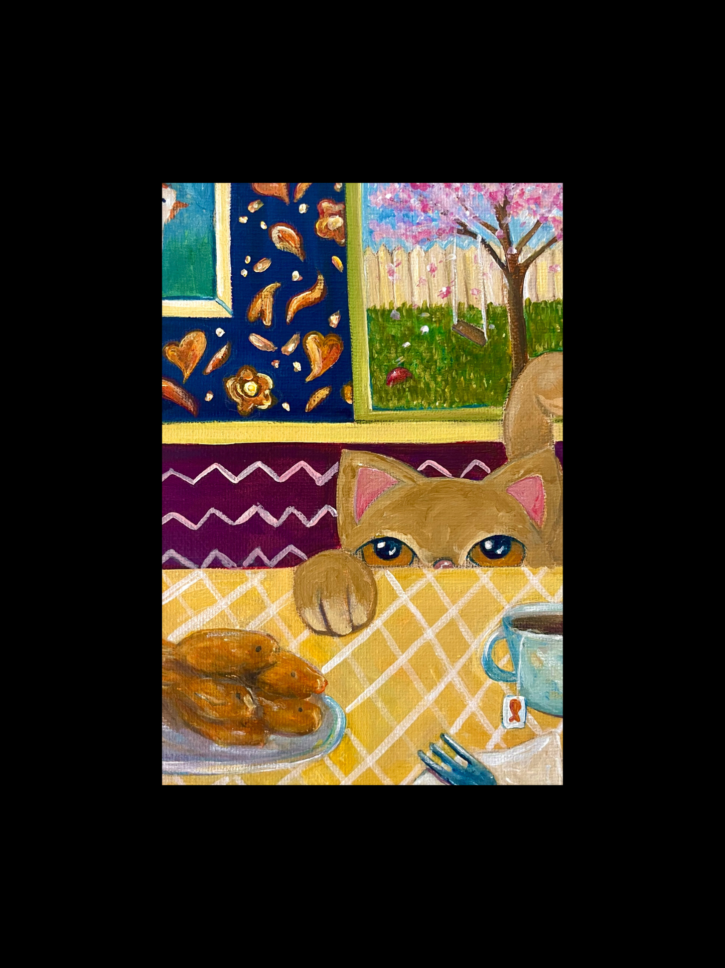 The Curious Guest Mini Print - 6" x 4"