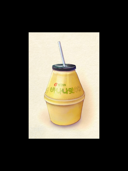 Banana Milk Mini Print - 6" x 4"