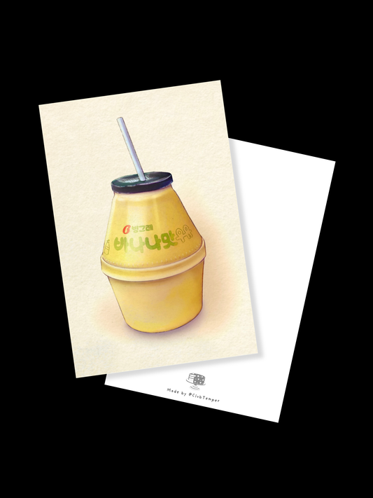 Banana Milk Mini Print - 6" x 4"