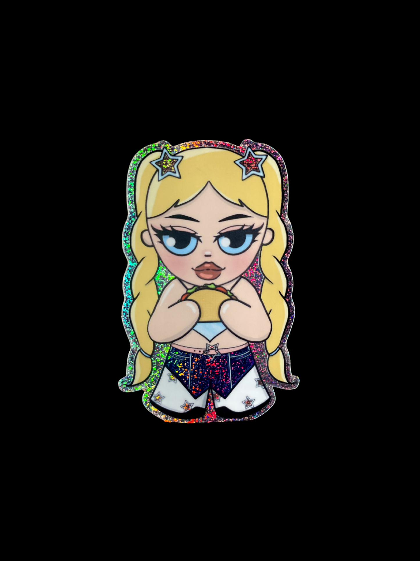 Bubbles PowerPuff Girls Sticker