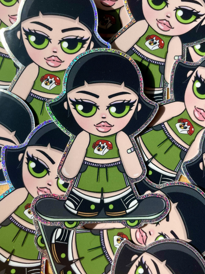 Buttercup Powerpuff Girls Sticker