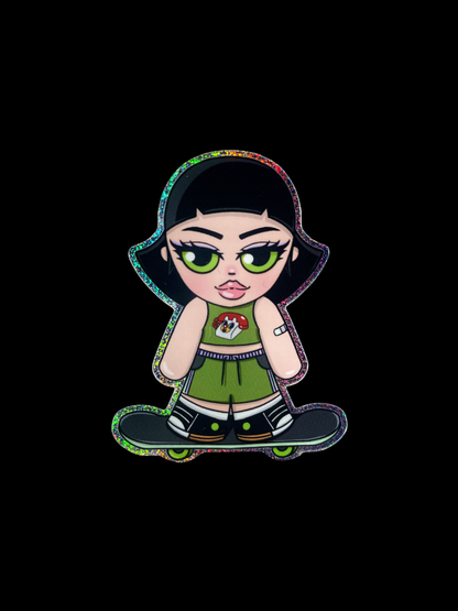 Buttercup Powerpuff Girls Sticker