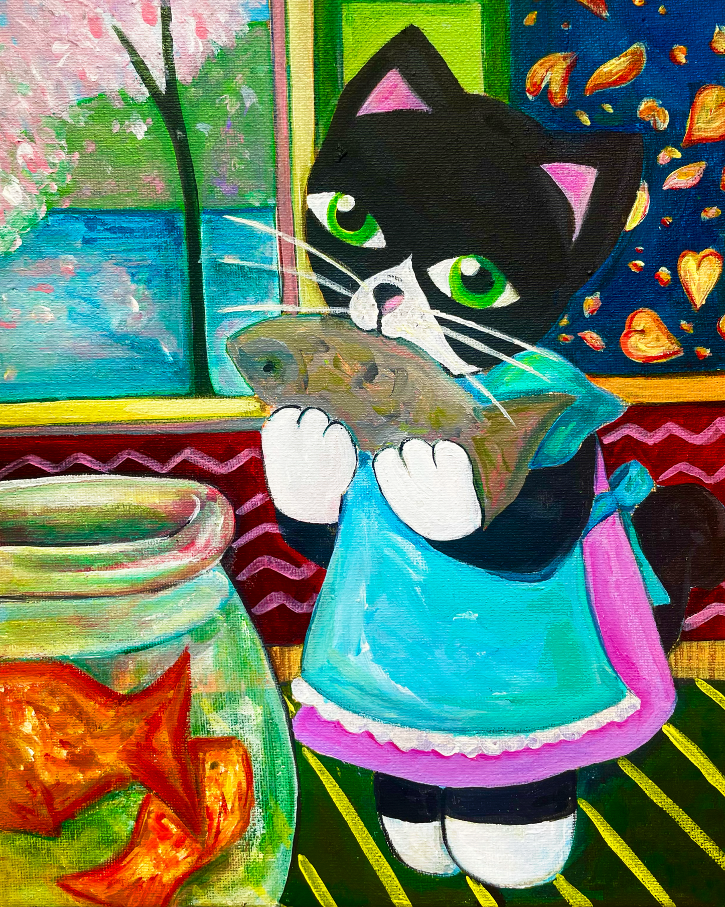 The Sweetest Fish Print -  8" x 10"