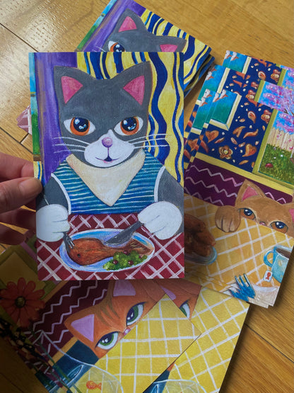 The Curious Guest Mini Print - 6" x 4"