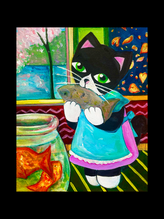 The Sweetest Fish Print -  8" x 10"